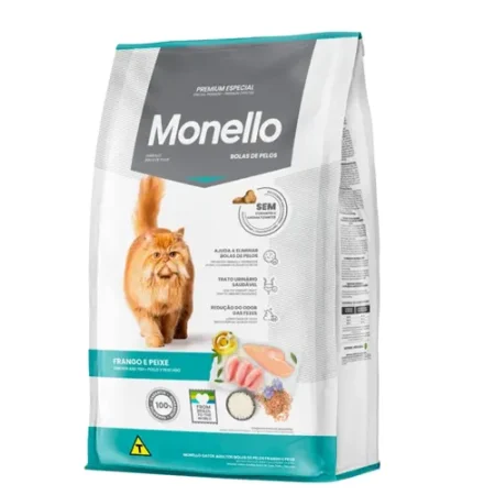 Monello Cat Dry Food – Poultry & Salmon – 10 kg