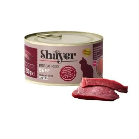 Shayer Canned Cat Food – Beef – 200 g